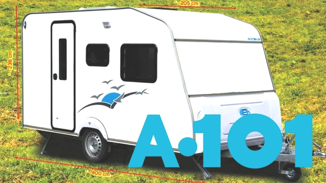 A101'de Yeni Çekme Karavan Satışı! Dudak Uçuklatan Fiyat ve Özellikleriyle Kaçırmayın!